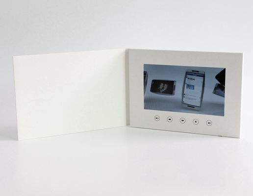 LCDの昇進の活動のためのビデオ招待カードを印刷するVIFの試供品2G CMYK